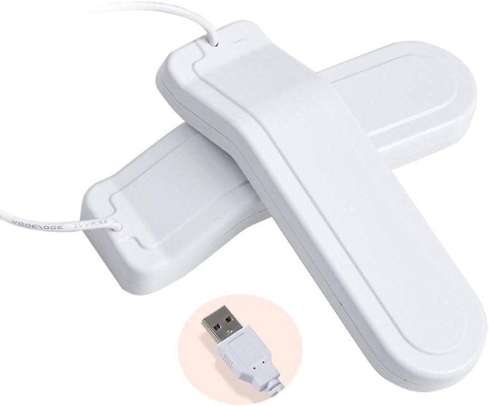 Portable USB Shoe Dryer Intelligent Timing Deodorization Boot Drying Device DC5V3A Input (Power Adapter Not Included) Wear-resistant Shoe Dryer