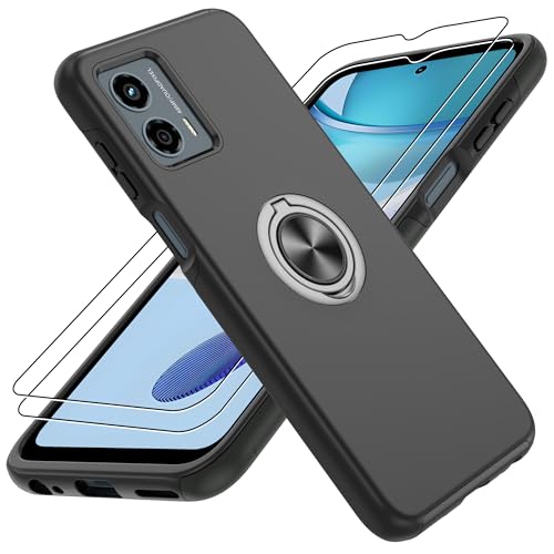 Moto G 5G 2023 P[X HDXN[veN^[×2AϏՌgѓdbP[X 360°COz_[tLbNX^htHP[XAMoto G 5G 2023pAubN