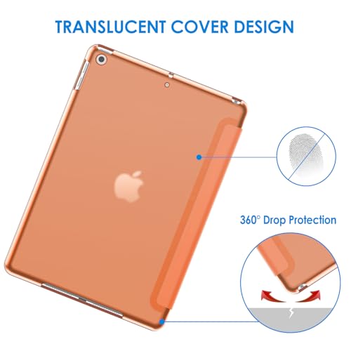 JETech Case for iPad 10.2-Inch (2021/2020/2019 Model, 9/8/7 Generation), Auto Wake/Sleep Cover (Papaya) by JETech - Image 4