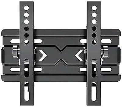 EliteBloom Tv Mounts Stands Tv Wall Bracket Tv Wall Mount Easy Installation Tilts Tv Wall Bracket Mount for 14-70 Inch Flat and Curved Tvs Up to 70Kg Max 600X400Mmblack-1432 Inch,