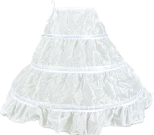 Toddler Baby Girl's Petticoat Half Slips Flower Girls Crinoline Skirts Single Layer Ruffle Underskirt Ball Gowns