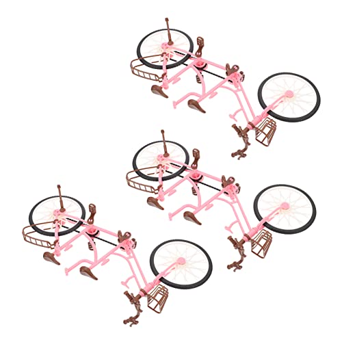 OSOLADY Doll Carrier for Girls Seat Mini Bike Toy Cycle Model for Boys and Girls Simulation Bike Miniature