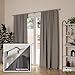 Umbra Twilight Curtain Rod Set – Wrap Around Design Ideal for Blackout or Room Darkening Panels, 28 to 48 Inches, Nickel