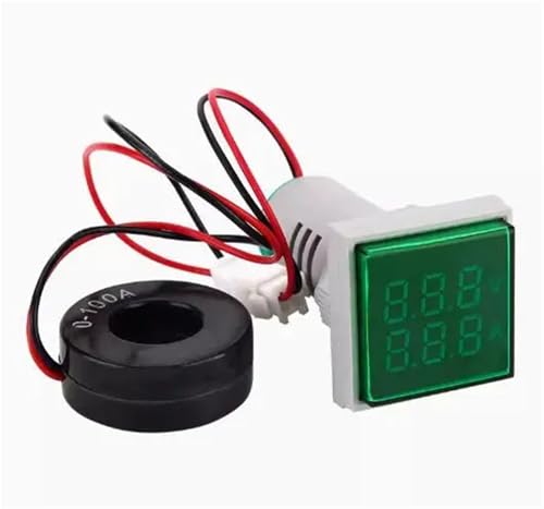 2 in 1 XNGA fW^ LED dv dv AD16-22FVA AD16-22VAMS CWP[^[v AC50-500V 0-100Amp 22mm 1(A)