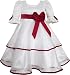 Sunny Fashion Annabelle Dress for Girls Clothing Bow Tie Lace Formal Party Size 12