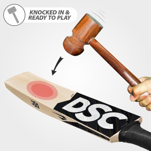 Image of DSC Blak 11 Kashmir Willow Cricket Bat, Size - 4