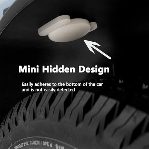Image of GPS Tracker for Vehicles, 1PCS Real Time Tracker Device for Vehicles, Magnetic Car Tracker, Work with Find My (iOS Only), No Monthly Fee Car Tracker Device Hidden for Cars Kids Dogs, Waterproof, White