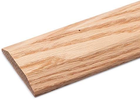 Randall W-50-BU - Umbral de roble sin terminar fabricado en Estados Unidos de 3 pies - 3 12 pulgadas x ancho 78 pulgadas de alto