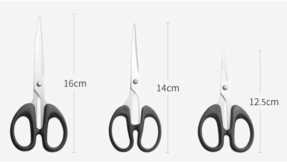 Craft Scissors Multi-Purpose Stainless Steel Scissors, Household, Office, Home, Study, Paper Cutting, Fabric Cutting, Flower Trimming, Soft Cord Cutting Scissors (Size : Medium)