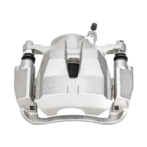 Image of Detroit Axle - Front Left Brake Caliper for Toyota RAV4 Matrix Mirai | Corolla iM Scion tC iM Pontiac Vibe Disc Brake Caliper with Bracket Driver Side Replacement