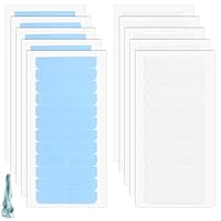 120 Stück Ersatztapes Klebestreifen,Ersatztapes für Tape Hair Extensions,Doppelseitiges Klebekraft Haar Klebeband,Klebeband für Haarverlängerungen,Perückenband,Klebekraft Haar Klebebande für Perücke
