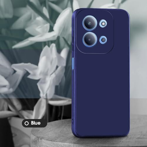 Image of Back Cover Compatible with Mi Redmi 15C 5G / Poco C85 5G | Full Camera Protection | Premium Liquid Silicon Case | Flexible Bumper Case for Mi Redmi 15C 5G / Poco C85 5G (Dark Blue)