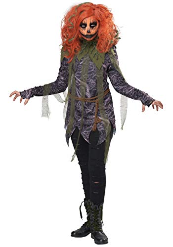 Girl's Pumpkin Monster Costume Medium #TOP1
