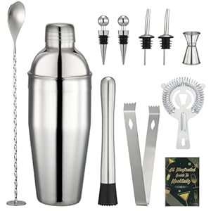 Hdrnt TJH Cocktail Shaker 750 ML Set
