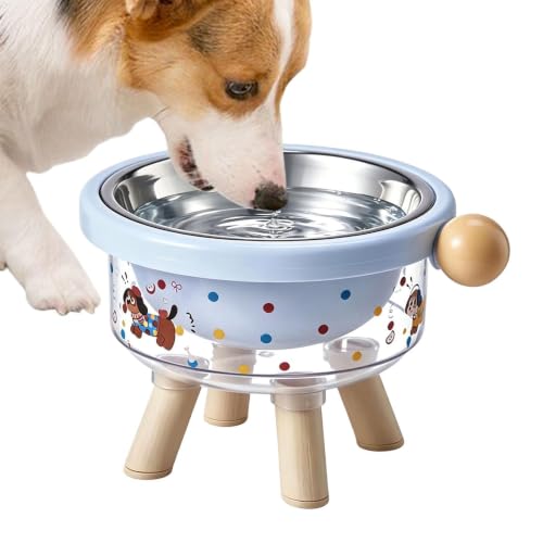 Erhöhter Hundenapf, rutschfest, abnehmbar, erhöhte Futterstation, Hundefutterständer, für drinnen und draußen, Zuhause, tägliche Reisen, Senioren, Welpen, Kätzchen