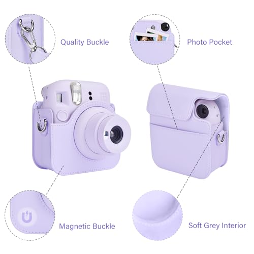 Funda para Cámara Rieibi Compatible con Fuji Instax Mini 12 miniatura 5