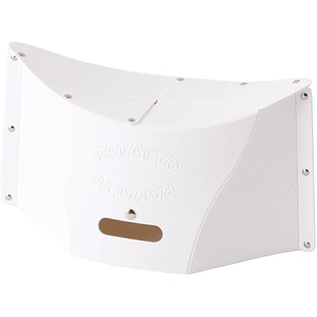 Amazon Solcion 折りたたみ椅子 Patatto パタット 高さcm ホワイト 折りたたみチェア オンライン通販