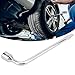 Tire Wrench, 21mm / 0. 8in Lug Nut Wrench Tire Iron Lug Wrench Tire Lug Wrench L-Type Socket Wrench Car Spare Tire Lug Wrench for Jack