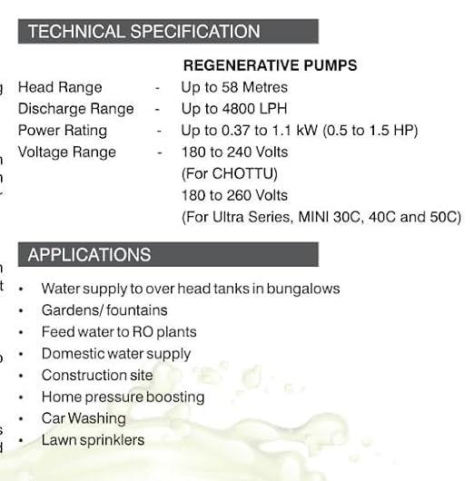 Image of Kirloskar jALDAKSH (SILVER) 1 HP Water Pump with Plumbing Accessories, 5 way Connector, Pressure Switch, Pressure Guage single phase
