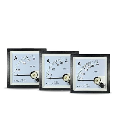 Medidor de corriente y voltaje YT72 de 4 tiempos modelo 750B 2