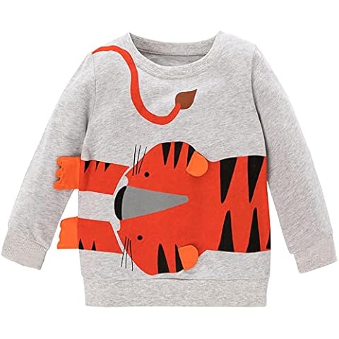 DHASIUE Sudadera de dinosaurio para niños Cover