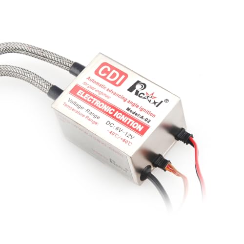 Rcexl LV type Twin Ignition CDI for ME-8 1/4-32 120 Degree for RC Model Engine
