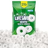 Winto green Mints Bulk Individually Wrapped, 2lb Pack of LifeSavrs Hard Candy, Candy in Bulk Perfect for Holidays, Weddings and Corporate Events