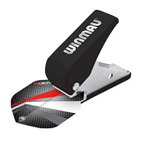 WINMAU Schwarz Logo Dart-Flight-Punsch