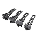 Bediffer 4-teiliges dreiteiliges Falt-Ladeflächenabdeckungssystem, universell für Harte und weiche LKW-Ladeflächenabdeckungen