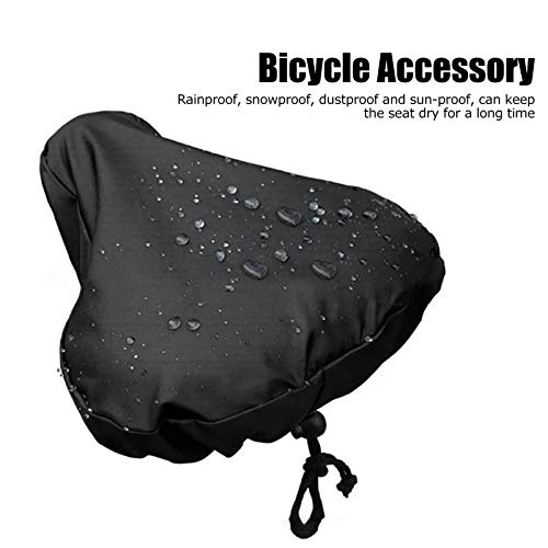 Fishawk 2 peças de capa de assento de bicicleta, capa de chuva para selim de bicicleta, para assento