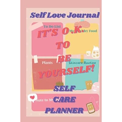 SELF LOVE JOURNAL, SELF CARE PLANNER