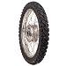 Produktbild Komplettrad - HINTEN -Winter- 1,5x16 Zoll Alufelge, poliert - Edelstahlspeichen, mit Heidenau-Reifen K42 montiert