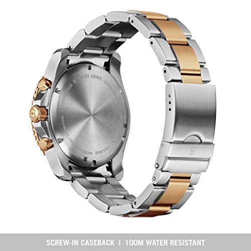 Victorinox Stainless Steel Maverick Analog Blue Dial Men Watch-241791, Multi-Color Band - Image 4