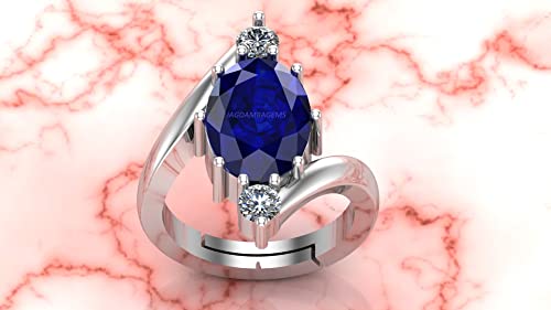 Bague saphir bleu de Ceylan le bijou idéal pour vos grands événements