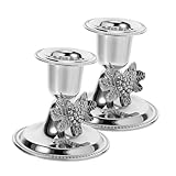 Ornement de chandelier en métal : avec une finition et des détails délicats, il s'adaptera à les styles de scène comme décoration de bureau parfaite, arrangement de table de chandelier en métal