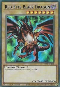 Amazon.com: Red-Eyes Black Dragon (Blue) - LDS1-EN001 - Ultra Rare