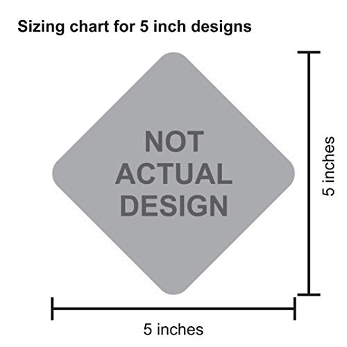 5 INX5IN Swimmer on Board vinile adesivo paraurti