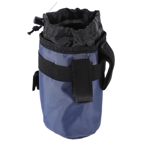 TOBBOMEY Bolsa Portabotellas Bicicleta Ligera y Portátil Funda para Botella de Agua Multiuso Soporte para Bidones Bici para Ciclismo Senderismo y Camping Almacenamiento Color Aleatorio