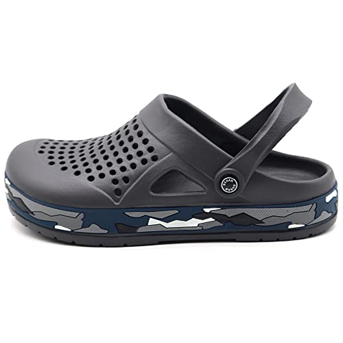 Image of SVAAR Men's Super Stylish Clogs || Sandals with Adjustable Back Strap for Men