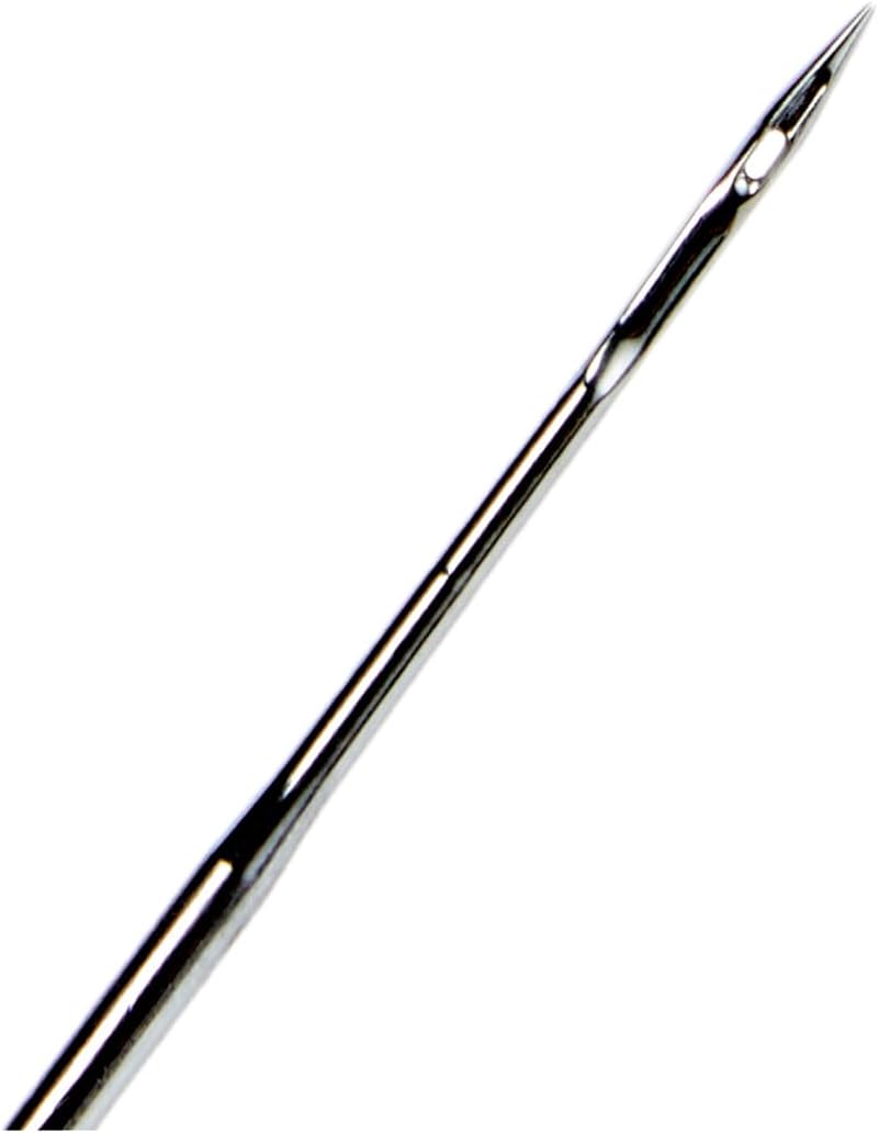 Prym 1 152205 Sewing Machine Needles 287 (690) Round Piston 80-100, Silver, No. 90