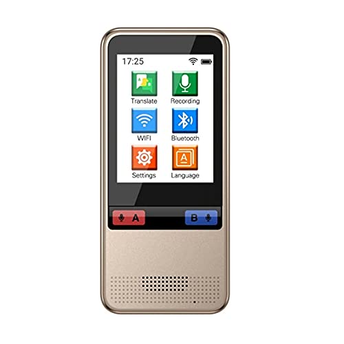 Traducteur de langue portable écran tactile de 2,4 pouces traducteur hors ligne WiFi