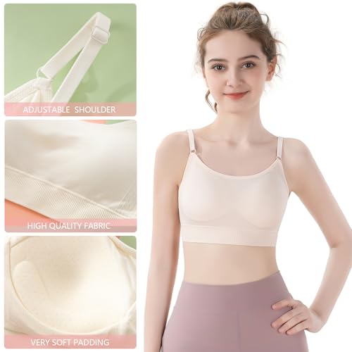 Teen Bras for Girls Ages 10-12-14-16-18 Years Old Kids Bras for Teens Girl Bralette Comfortable Soft Padded Wireless2