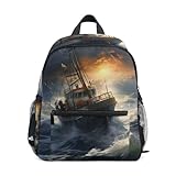Impression : ce sac d'école pour garçons et filles avec des motifs vibrants attirera l'attention de tout le monde et fera ressortir votre enfant. Et la poignée supérieure durable est parfaite pour accrocher dans un compartiment.