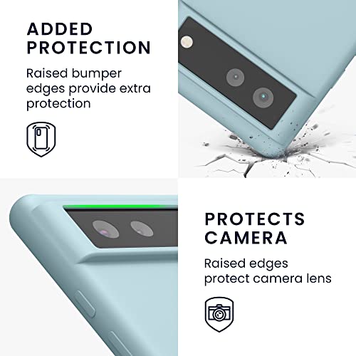 Kwmobile Hülle für Google Pixel 6 – Silikon Handy Case