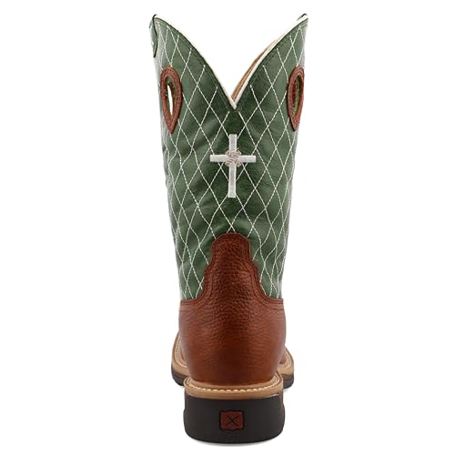 Image of Twisted X Men's 6 inch Work Oblique Toe Boot with CellSole comfort footbed