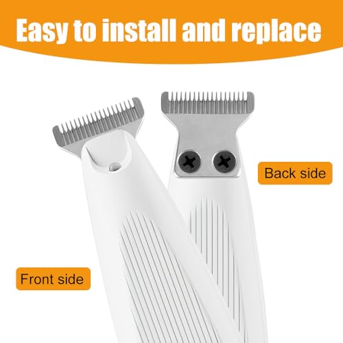 Klinge für Hundehaarschneidemaschine, Ersatzklingen für Katzenpfotentrimmer, Edelstahl und Keramik, Professionelle Ersatzklingen für die Haustierpflege für Mikro Präzisionstrimmer