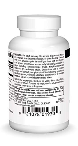 Source Naturals Huperzine A Tablets