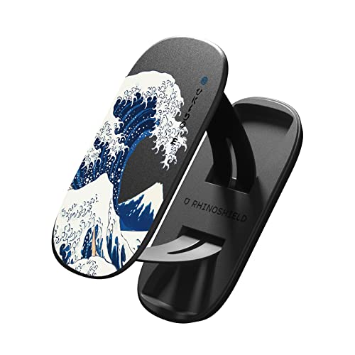 RhinoShield GRIPMINI - Support et Grip pour téléphones et Coques, Accessoire pour Smartphone Amovible et Durable - The Great Wave