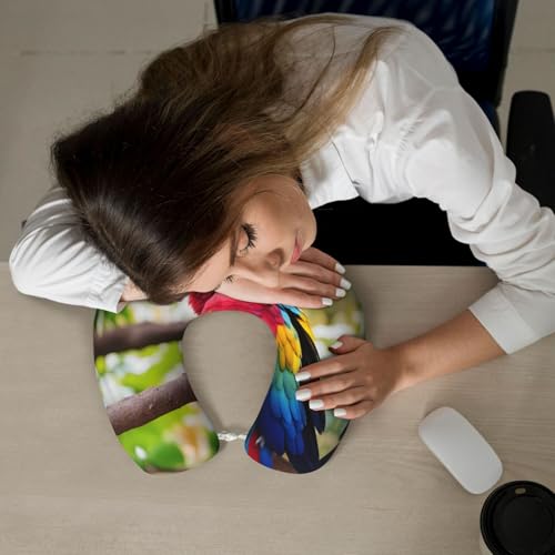 Almohada espuma viscoelástica tamaño estándar de viaje miniatura 7