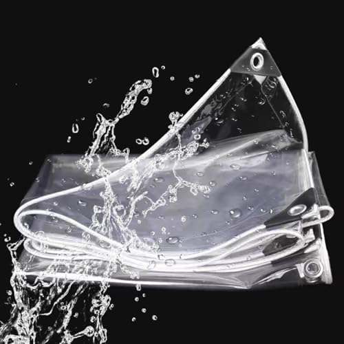 Cubierta transparente para coche piscina madera y camping de 400g m2 2